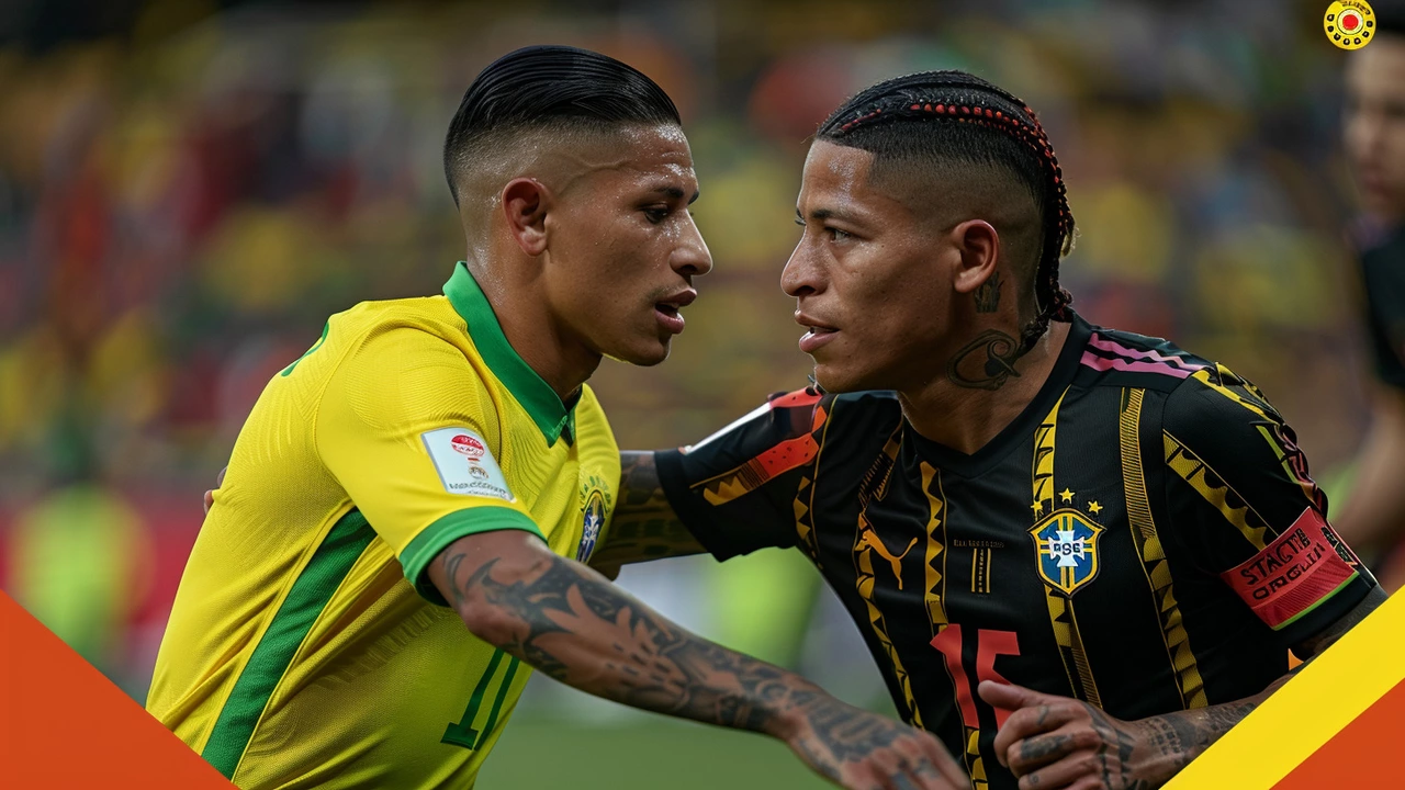Обзор матча Бразилия против Колумбии: голы и ключевые моменты